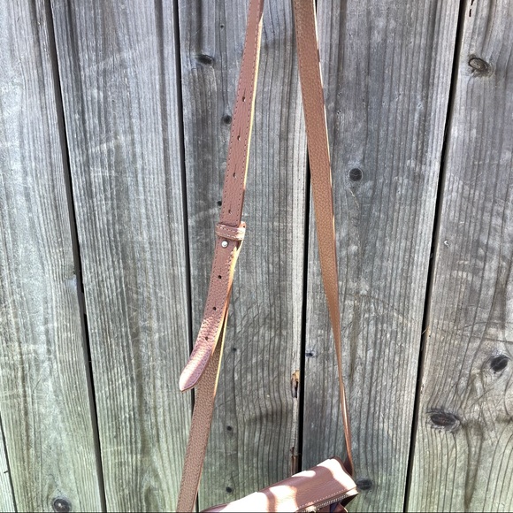 Elliot Lucca Pink Leather Shoulder Bag - Picture 4 of 8